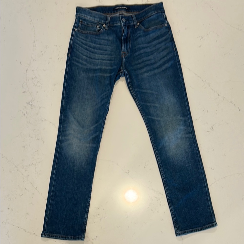 Calvin Klein Jeans Blue Slim Fit Denim